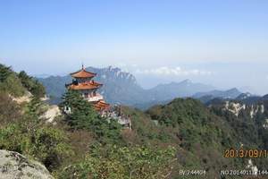 河南白云山 2014年暑假旅游哪里不热 白云山二日游线路推荐